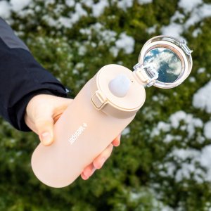 Wessper Butelka szklana ActiveMax 680 ml beżowa 8