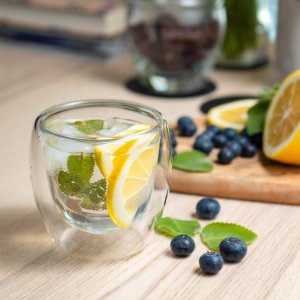 Wessper Szklanka termiczna na kawę z podwójnym dnem WESSPER 250ml 8