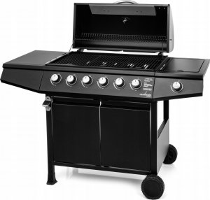 Lehmann GRILL GAZOWY LEHMANN VEGAS 6+1 ŻELIWNY BLACK 1