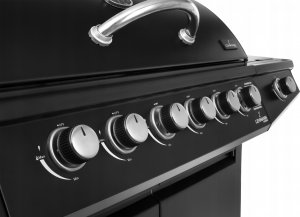 Lehmann Vegas 6+1 Grill ogrodowy gazowy 12.8 kW 32.5 cm x 75 cm 12