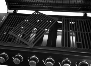 Lehmann Vegas 6+1 Grill ogrodowy gazowy 12.8 kW 32.5 cm x 75 cm 13
