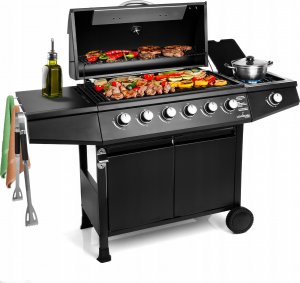 Lehmann Vegas 6+1 Grill ogrodowy gazowy 12.8 kW 32.5 cm x 75 cm 15