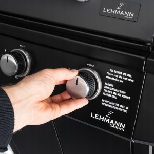 Lehmann Vegas 6+1 Grill ogrodowy gazowy 12.8 kW 32.5 cm x 75 cm 7