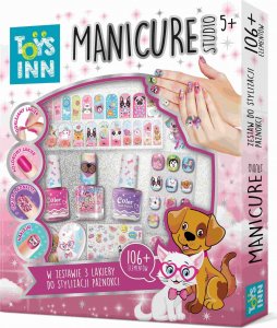 Stnux Zestaw Manicure Studio 3 lakiery Zwierzęta 3