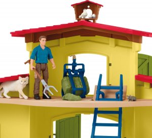 Figurka Schleich Farm World Zestaw Duża farma ze zwierzętami i akcesoriami (42605) 4