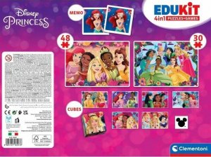 Clementoni Zestaw gier Edukit Księżniczki Disneya 2