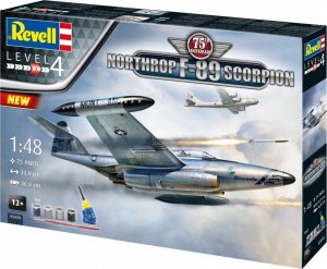 Revell Zestaw upominkowy 75th Anniversary Northrop F-89 Scorpion F 1/48 8