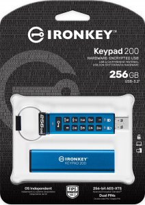 Pendrive Kingston IronKey Keypad 200, 256 GB  (IKKP200/256GB) 5
