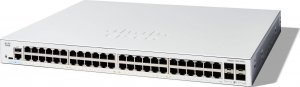 Switch Cisco Cisco Catalyst 1200-48T-4X - Switch - L3 - Smart - 48 x 10/100/1000Base-T + 4 x 10 Gigabit SFP+ - an Rack montierbar 1