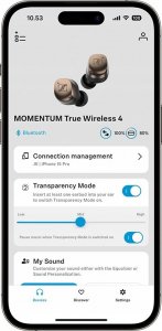 Słuchawki Sennheiser Momentum 4 Czarno-miedziane 2