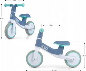 Rowerek biegowy Milly Mally Velo Mint 7