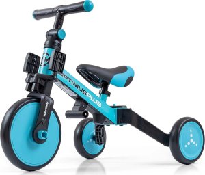 Milly Mally Rowerek Ride On - Bike 4w1 OPTIMUS PLUS Blue 3