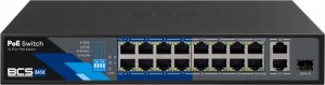 Switch BCS SWITCH POE BCS-B-SP1602G-1SFP 16-PORTOWY SFP BCS BASIC 5