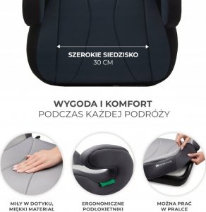Fotelik samochodowy KinderKraft Fotelik I-BOOST BLACK 3