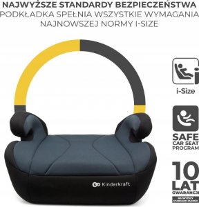 Fotelik samochodowy KinderKraft Fotelik I-BOOST BLACK 4