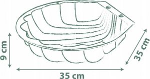 Smoby Piaskownica mini Basen Suchy 35x35 cm 4