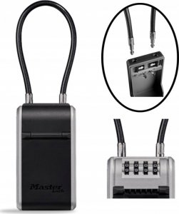 MasterLock Kasetka na klucze z zamkiem szyfrowym i elastycznš szeklš kablowš 6