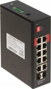 Switch SWITCH PRZEMYSŁOWY POE GTX-P1-12-82G-V2 8-PORTOWY SFP 1