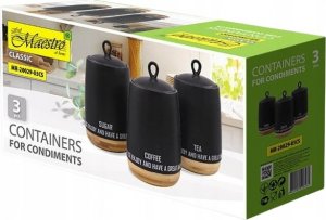 Maestro Zestaw pojemników 3 el.Maestro MR-20029-03CS 4