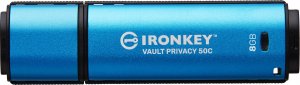 Pendrive Kingston Stick Kingston IronKey VP50C 8GB USB-C secure 1