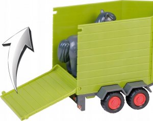 MALIK Traktor Claas z przyczepą dla konia Happy People 4