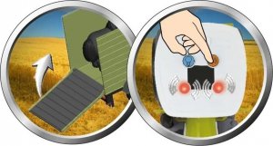 MALIK Traktor Claas z przyczepą dla konia Happy People 6