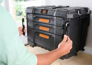 Keter Skrzynka XL z 3 szufladami Keter ROC PRO GEAR 2.0 Narzędziowa Modułowa 3