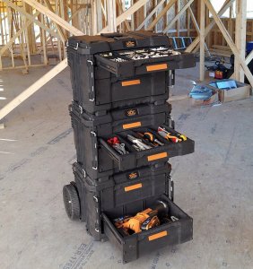 Keter Skrzynka XL z 3 szufladami Keter ROC PRO GEAR 2.0 Narzędziowa Modułowa 8