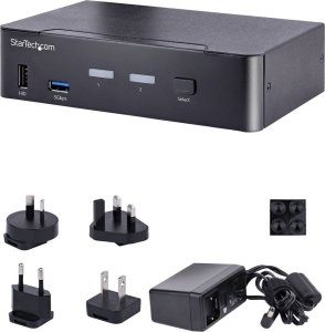 Konsola KVM StarTech KVM StarTech 2 Port USB-C KVM Switch 1