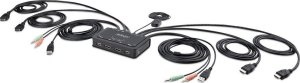 Konsola KVM StarTech KVM StarTech 2-Port HDMI Switch 4K USB 1