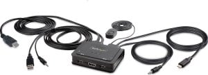 Konsola KVM StarTech KVM StarTech 2-Port USB-C HDMI Switch 4K 1