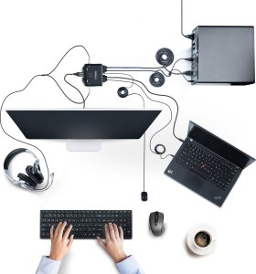 Konsola KVM StarTech KVM StarTech 2-Port USB-C HDMI Switch 4K 2