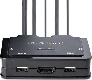 Konsola KVM StarTech KVM StarTech 2-Port USB-C HDMI Switch 4K 3