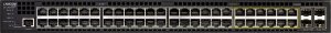 Switch LANCOM Systems LANCOM GS-3652XUP - Switch - managed - 12 x 100/1000/2.5G (PoE++) + 36 x 10/100/1000 (PoE+) + 4 x 1 Gigabit / 10 Gigabit SFP+ - Desktop, an Rack montierbar - PoE++ (820 W) 1