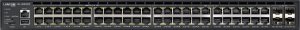 Switch LANCOM Systems LANCOM GS-4554XUP - Switch - L3 - managed - 24 x 100/1000/2.5G (PoE++) + 24 x 10/100/1000 (PoE+) + 4 x SFP+ + 2 x QSFP+ - Desktop, an Rack montierbar - PoE++ (1440 W) 1