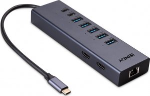 Stacja/replikator Lindy USB-C (43373) 1
