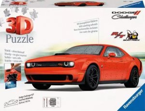 Ravensburger Puzzle 3D Dodge Challenger R/T Scat Pack Widebod 1