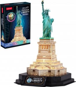 Cubic Fun Puzzle 3D LED Statua Wolności (wersja nocna) 2
