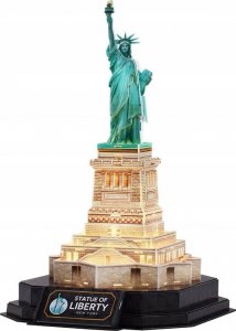 Cubic Fun Puzzle 3D LED Statua Wolności (wersja nocna) 3