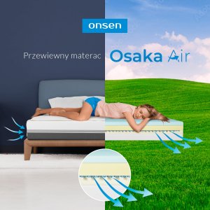 ONSEN Materac piankowy Osaka Air 90x200 | H3 8