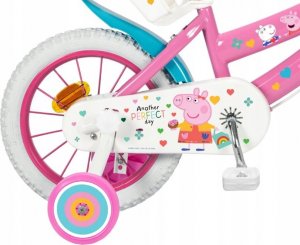 Toimsa Rower dziecięcy 14" Świnka Peppa różowy 1495 4