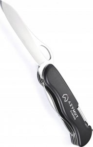 Azymut Scyzoryk AZYMUT Karkon - 9 narzędzi + kabura, 113 mm czarny (HK20018) 4