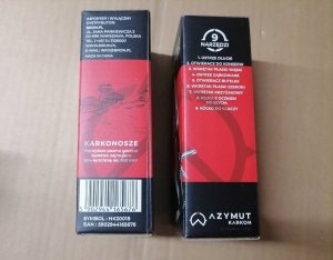 Azymut Scyzoryk AZYMUT Karkon - 9 narzędzi + kabura, 113 mm czarny (HK20018) 9