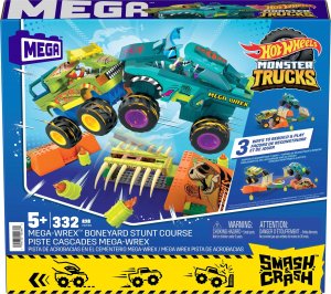Mega Bloks Tor przeszkód Hot Wheels Mega-wrex 5