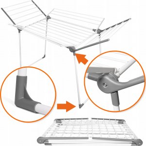 Suszarka na pranie Promis PROMIS SUSZARKA NA PRANIE MILANO,ROZKŁADANA, DODAT 4