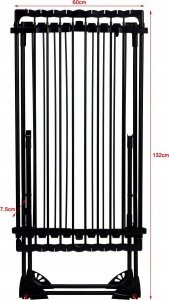 Suszarka na pranie Promis PROMIS SUSZARKA NA PRANIE ROZSUWANA + 2 SKRZYDŁA,C 2