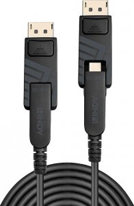 Kabel Lindy Cable Lindy Fibre Optic Hybrid DP 1.4 20m 1