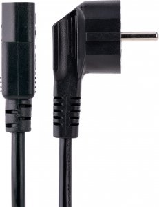 Kabel zasilający StarTech Cable EU Shuko to C13 1m Black 2