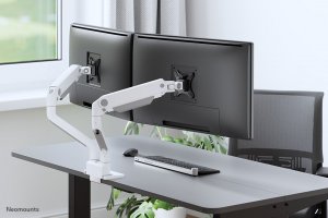 Neomounts Uchwyt biurkowy na 2 monitory 17" - 35" (DS70S-950WH2) 18