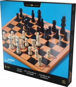 Spin Master Gra Drewniane Szachy 3